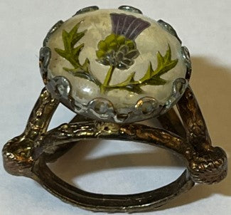 Thistle Scarf Ring