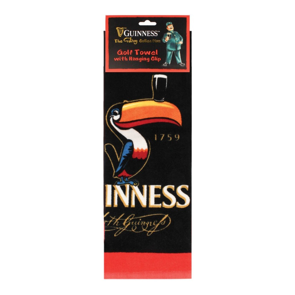 Guinness Toucan Golf Towel