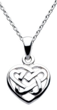 Heart Celtic Knotwork Pendant