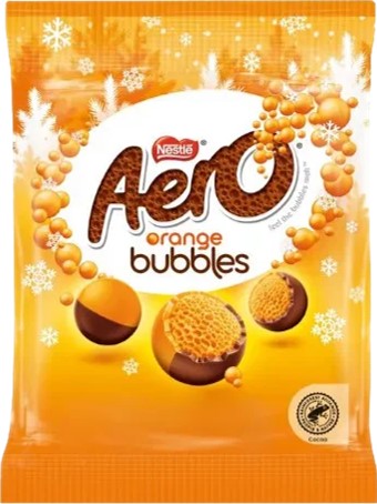 Chocolate - Nestle Aero Orange Bubbles