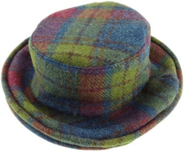 Ladies One Size Harris Tweed Cloche Hat