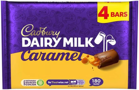 Chocolate - Cadbury Dairy Milk Caramel 4 Pack