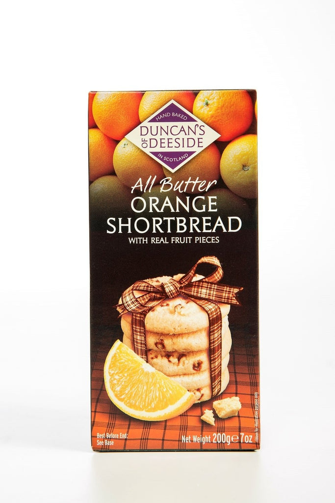 Duncan's of Deeside Shortbread - Orange