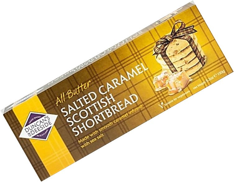 Duncan's of Deeside Shortbread - All Butter Salted Caramel Rounds