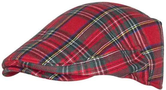 Flat Cap - Royal Stewart Padded