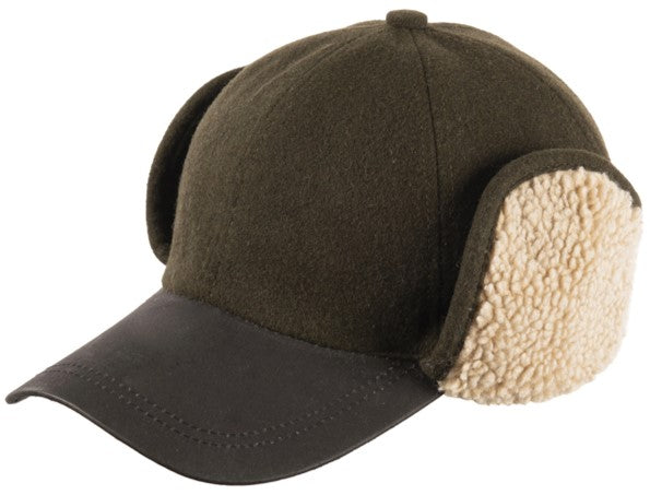 Trapper Ball Cap - Olive Green