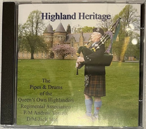 Highland Heritage - Pipes & Drums of the Queen's Own Highlanders CD