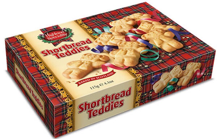 Highland Speciality Shortbread Teddies