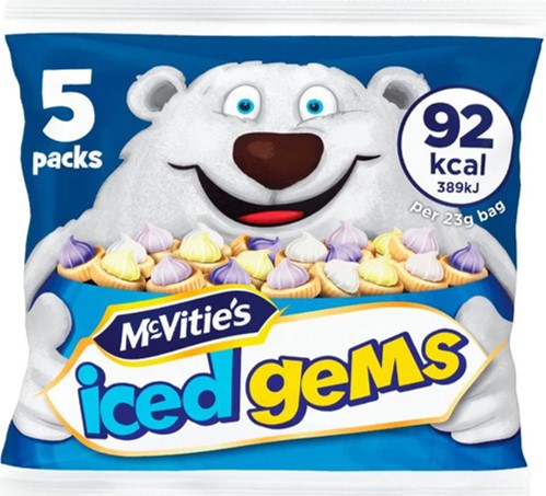 McVitie's Iced Gems 5 pack