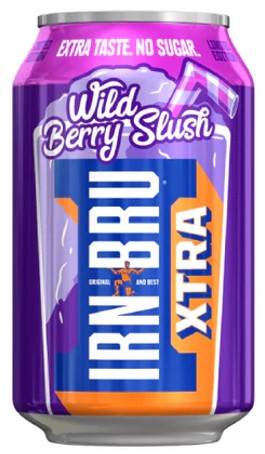 Irn-Bru Xtra Wild Berry Slush - LIMITED EDITION