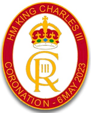 King Charles Coronation Lapel Pin