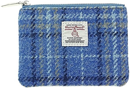 Harris Tweed Zip Coin Purse