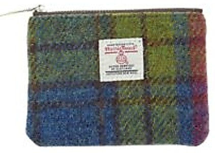 Harris Tweed Zip Coin Purse