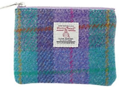 Harris Tweed Zip Coin Purse