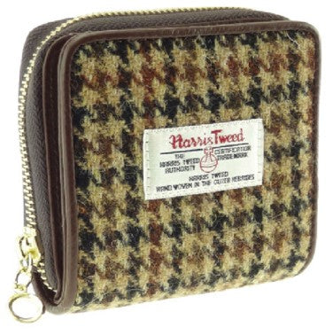 Harris Tweed & Leather 'Linda' Small Purse