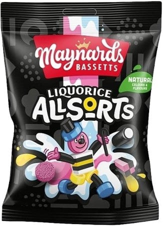 Maynards Bassetts Liquorice Allsorts 130g