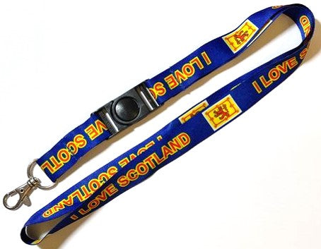 Lanyard - Scotland Lion Rampant