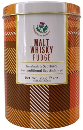 Gardiners of Scotland Fudge Tin - Malt Whisky