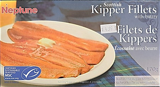 Neptune Scottish Kipper Fillets with Butter