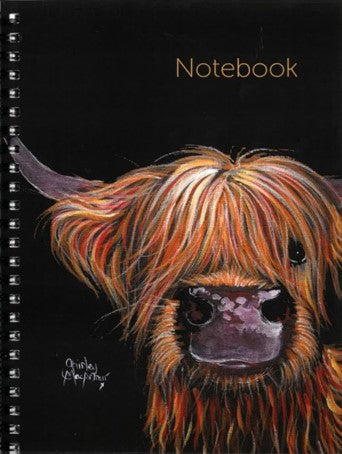 Notebook - Highland Cow