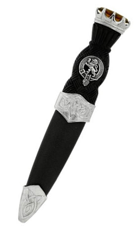 Celtic Topaz Stone Top Clan Sgian Dubh