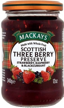 MacKays Scottish Three Berry Preserve