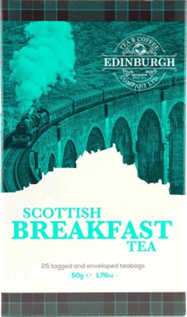 Scottish Breakfast Tea (25) by the Edinburgh Tea & Coffee Company