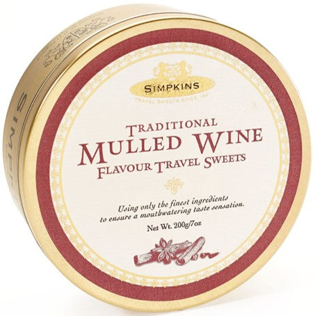 Simpkins Traditional Mulled Wine Flavour Travel Sweets