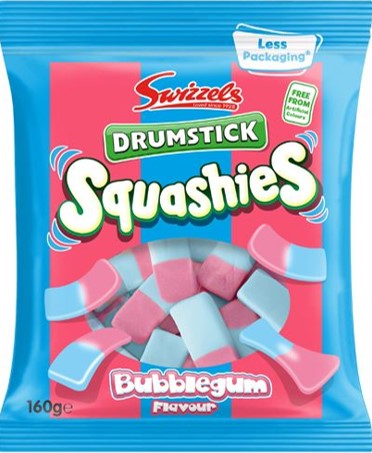 Swizzels Drumstick Squashies - Minions Bubblegum Flavour