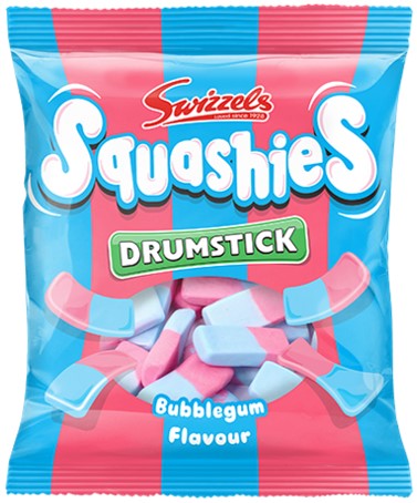 Swizzels Drumstick Squashies - Bubblegum Flavour