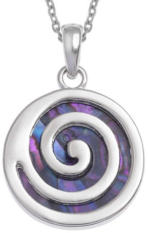 Pendant - Spiral Paua Shell