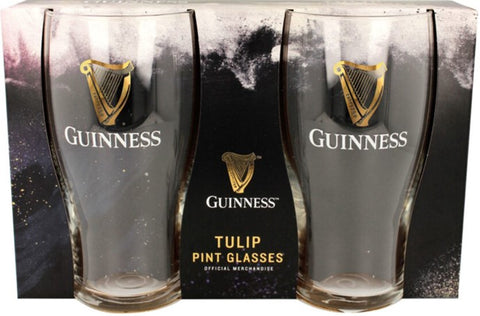 Guinness 2-Pack Tulip Pint Glasses