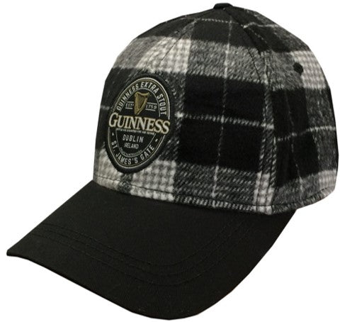 Guinness Tweed Check Ball Cap