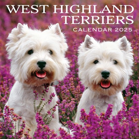 Calendar - West Highland Terriers 2025