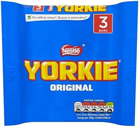 Chocolate - Nestle Yorkie 3 Pack