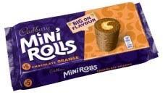 Cadbury Orange Mini Rolls