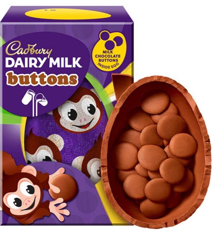 Cadbury Dairy Milk Buttons Easter Egg