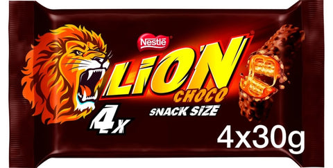 Chocolate - Nestle Lion Bar 4 Pack