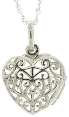 Pendant - Celtic Heart Sterling Silver Locket