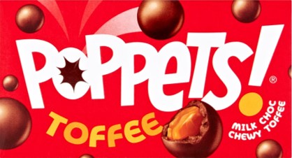 Paynes Poppets - Toffee Carton