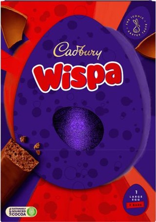 Cadbury Wispa Easter Egg